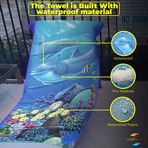 Beach Towel Waterproof and Car Seat Cover- Sand Free, Light Weight, Super Absorbent, Quick Dry and Compact Free Mesh Bag: Gateway