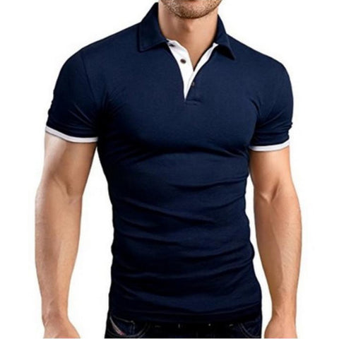 Mens Polo Shirt 2019 Summer Short Sleeve