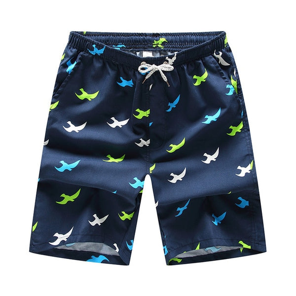 2019 new couple casual beach pants swimming trunks large size men's quick-drying European and American trend breathable shorts