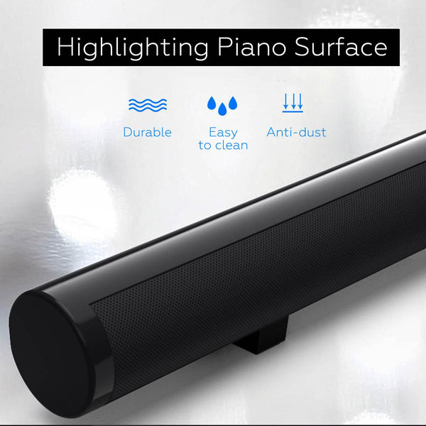 50W 100cm HiFi Detachable Wireless bluetooth Soundbar Speaker 3D Surround Stereo Subwoofer for TV Home Theatre System Sound Bar