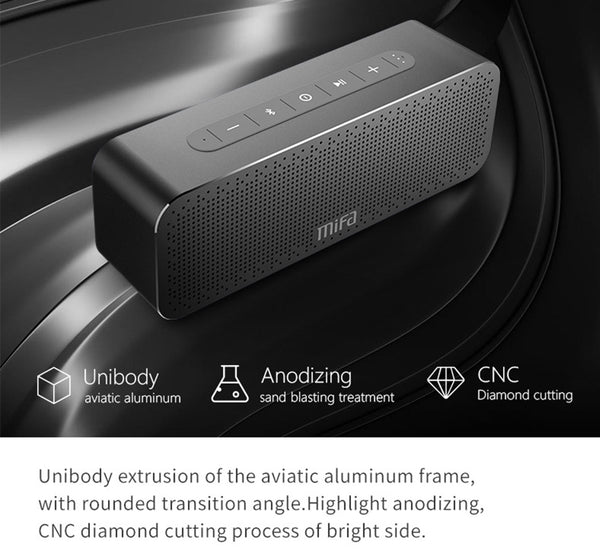 MIFA A20 Bluetooth Speaker Metal Portable Super Bass Wireless speaker Bluetooth4.2 3D Digital Sound Loudspeaker Handfree MIC TWS