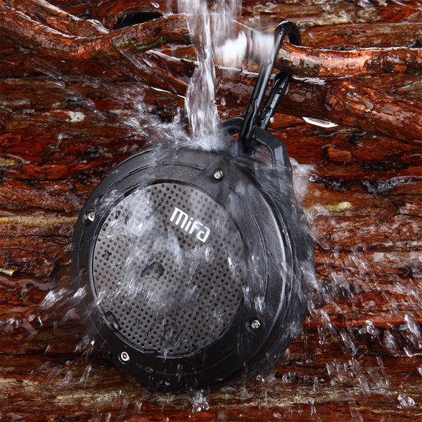 Outdoor Wireless Bluetooth 4.0 Stereo Portable Speaker Built-in mic Shock Resistance IPX6 Waterproof Speaker with Bass